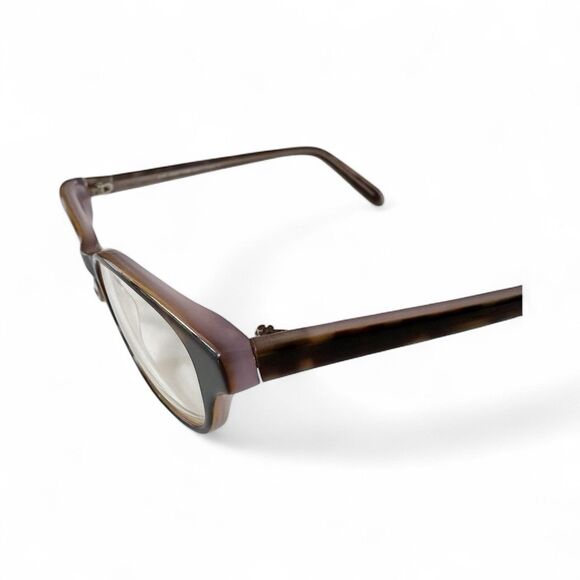 Jean Lafont Paris Eyeglasses Frames MAI 46  48 14 Brown Grey Luxury Designer main image 2